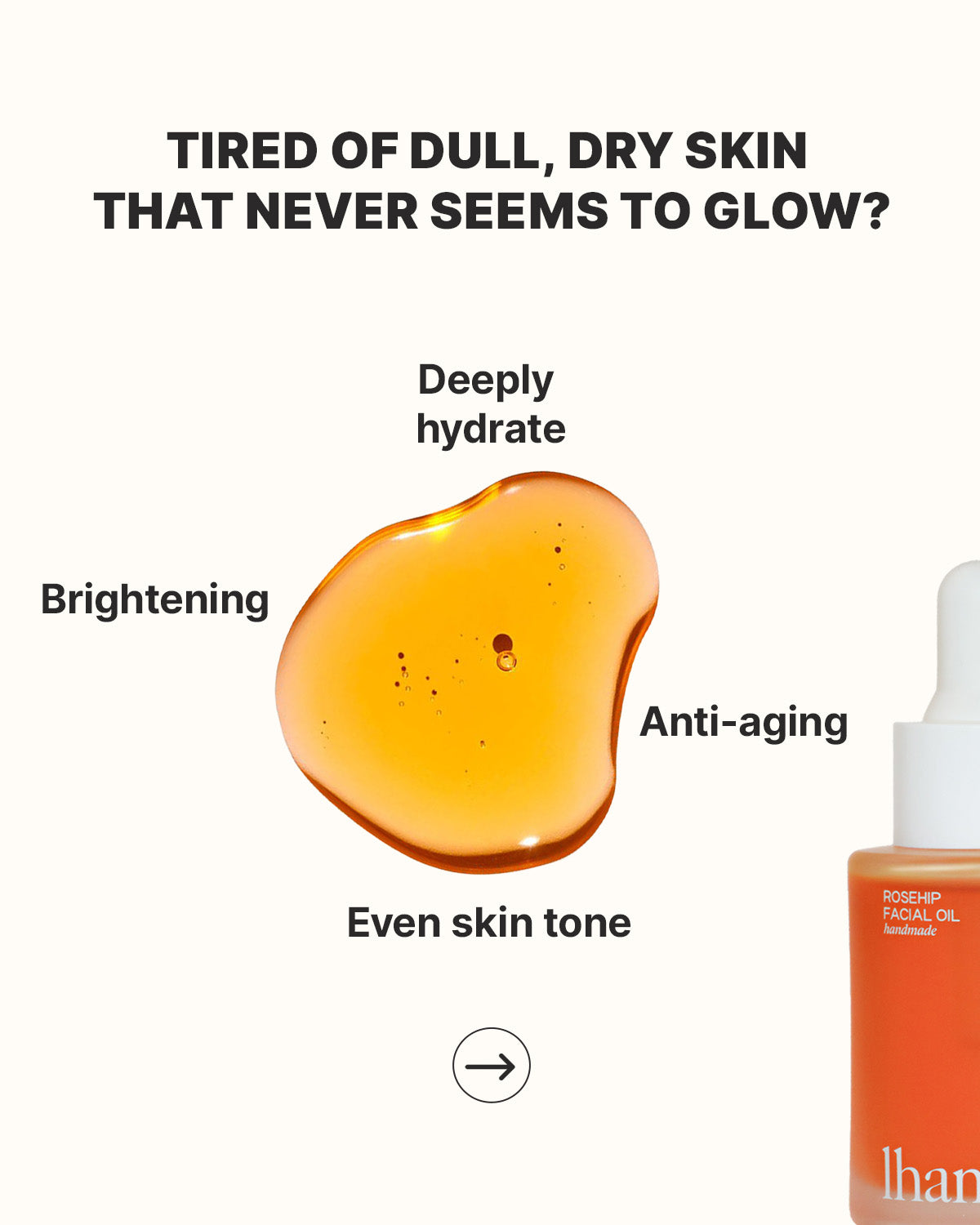 Award-Winning Natural Facial Oil For Deep Hydration & Healthy Glow